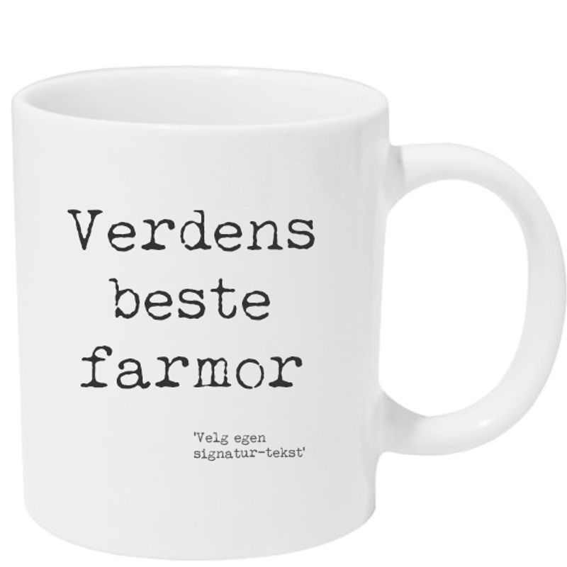 Kopp Verdens beste farmor