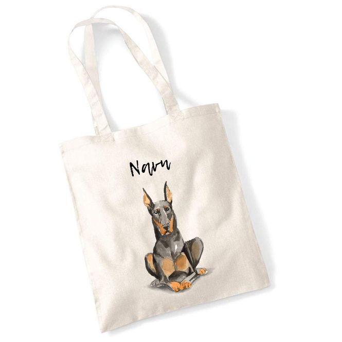 Hovedbilde Totebag Dobermann