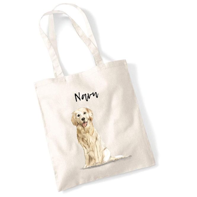 Hovedbilde Totebag Golden retriever