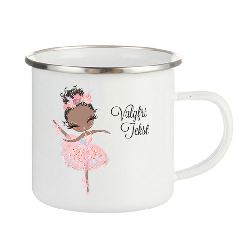 Emaljekopp Ballerina Mørk