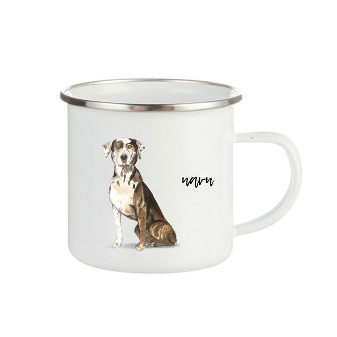 Hovedbilde kopp Catahoula leopard dog