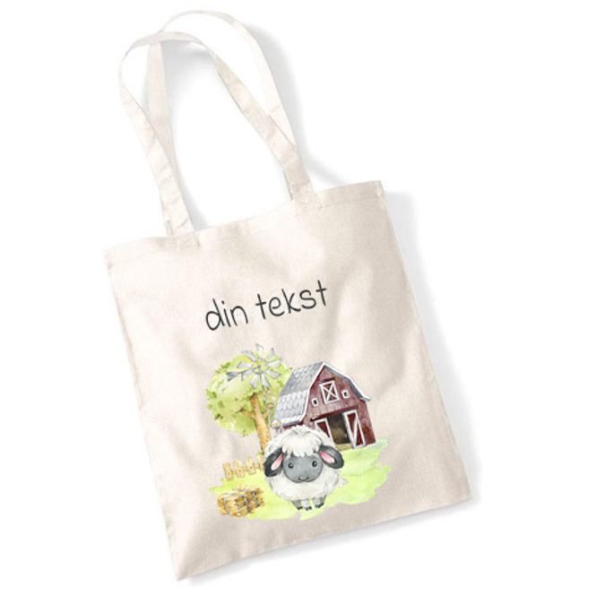 Hovedbilde Totebag Mørk sau