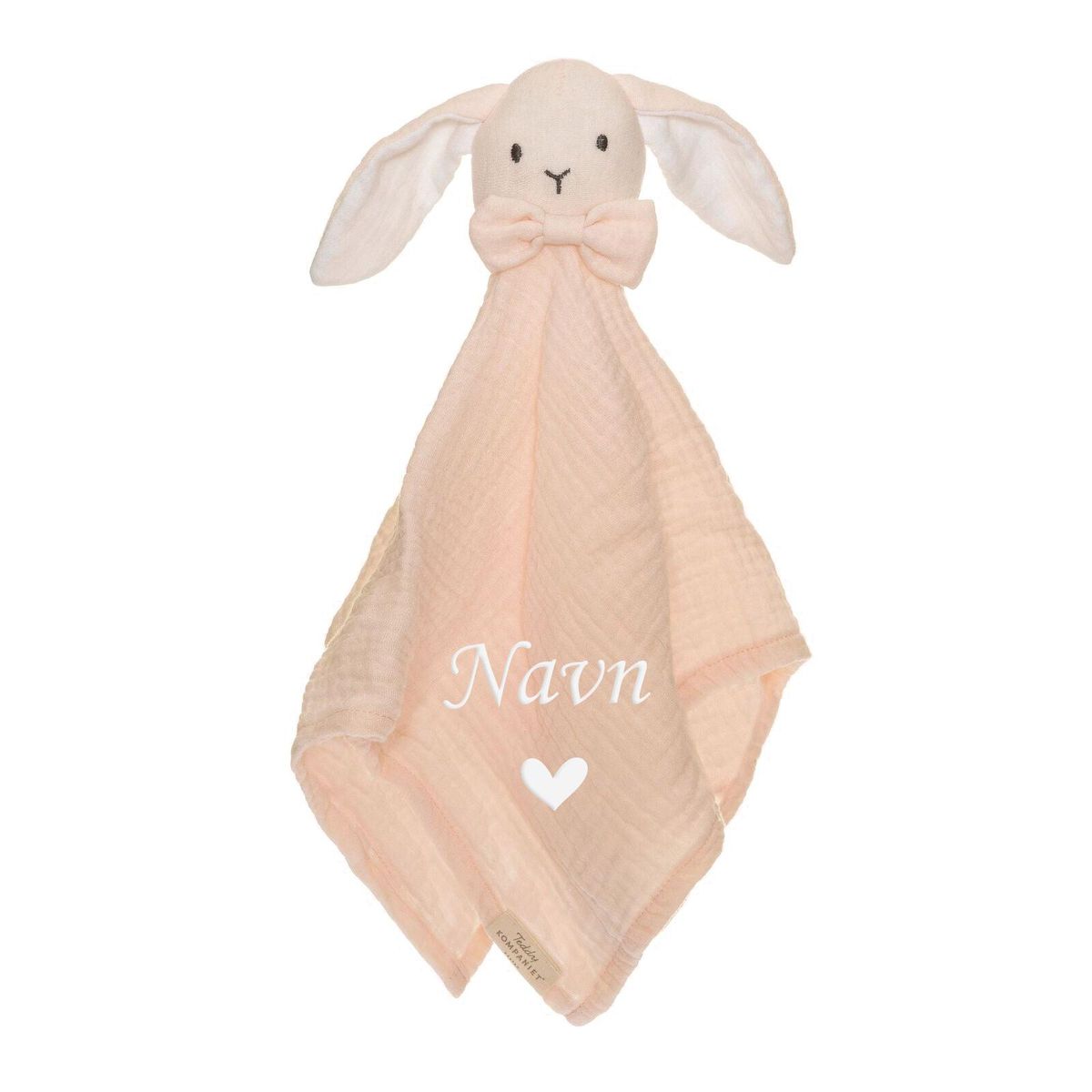 Teddykompaniet Muslin Kanin - Rosa