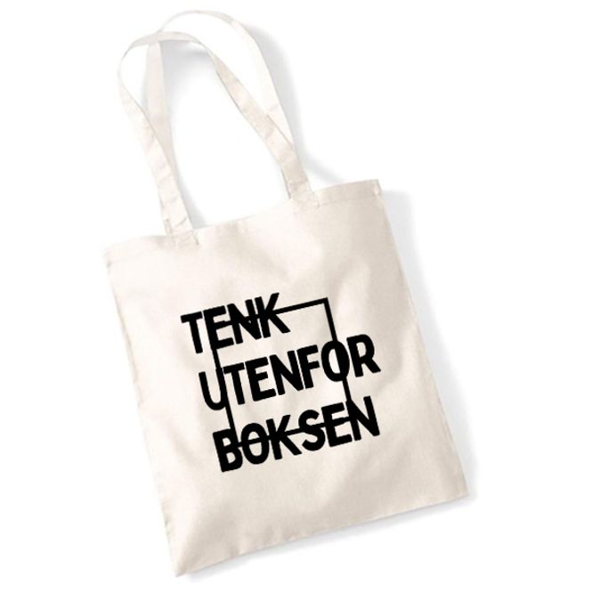 Hovedbilde Totebag - Tenk utenfor boksen