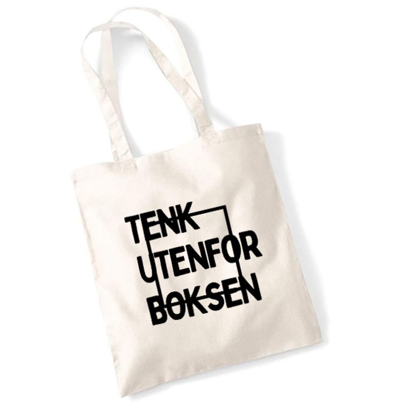 Totebag - Tenk utenfor boksen